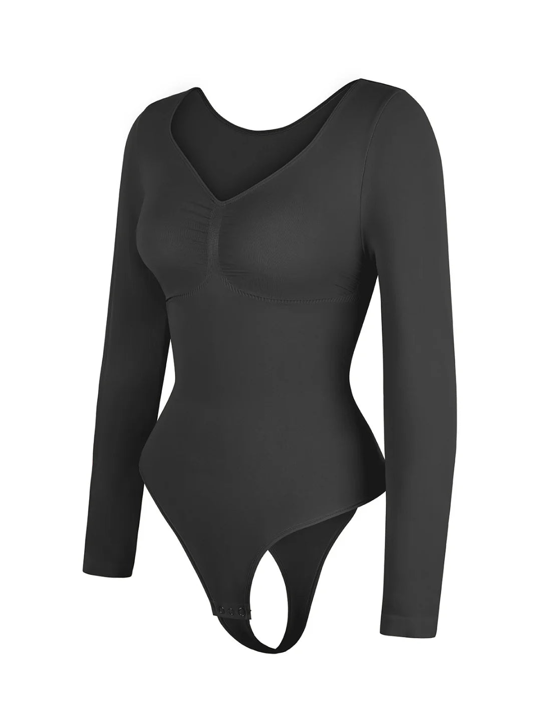 Body sculptant à manches longues – Effet gainant
