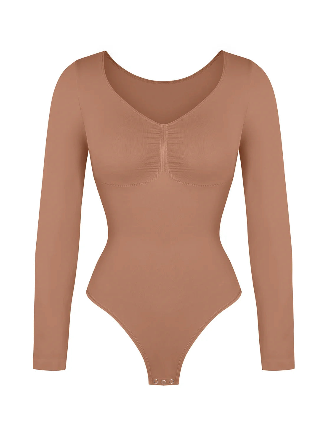Body sculptant à manches longues – Effet gainant