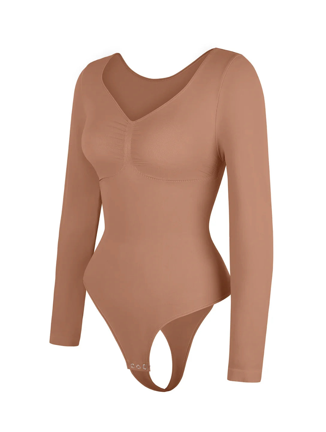 Body sculptant à manches longues – Effet gainant