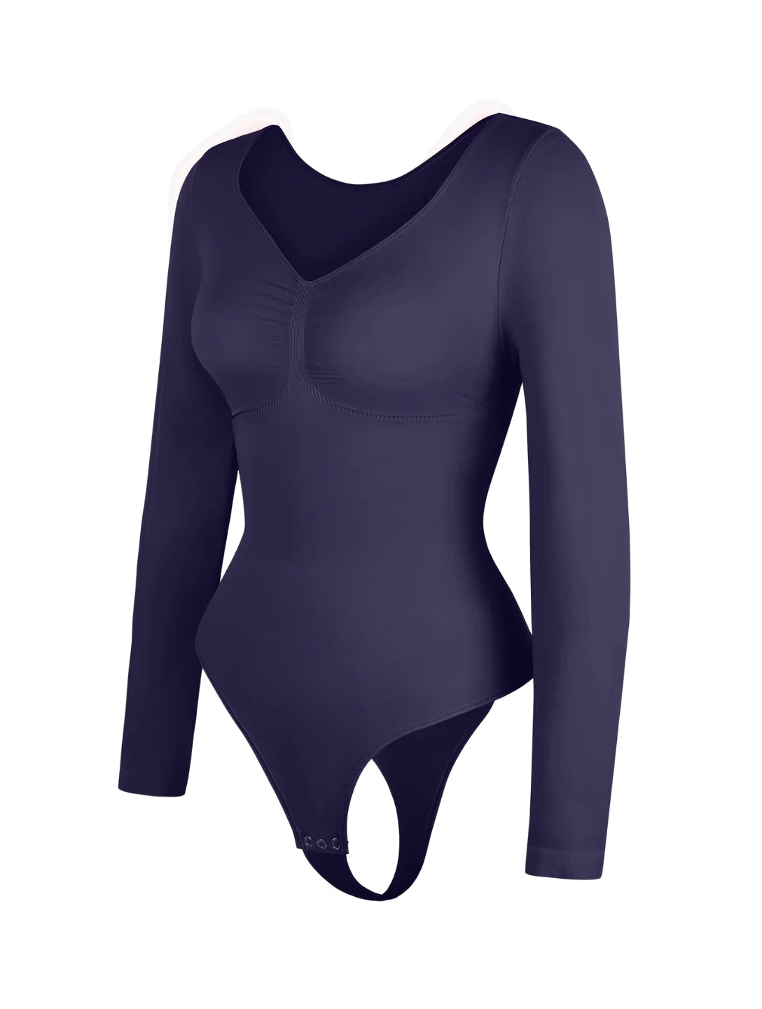 Body sculptant à manches longues – Effet gainant